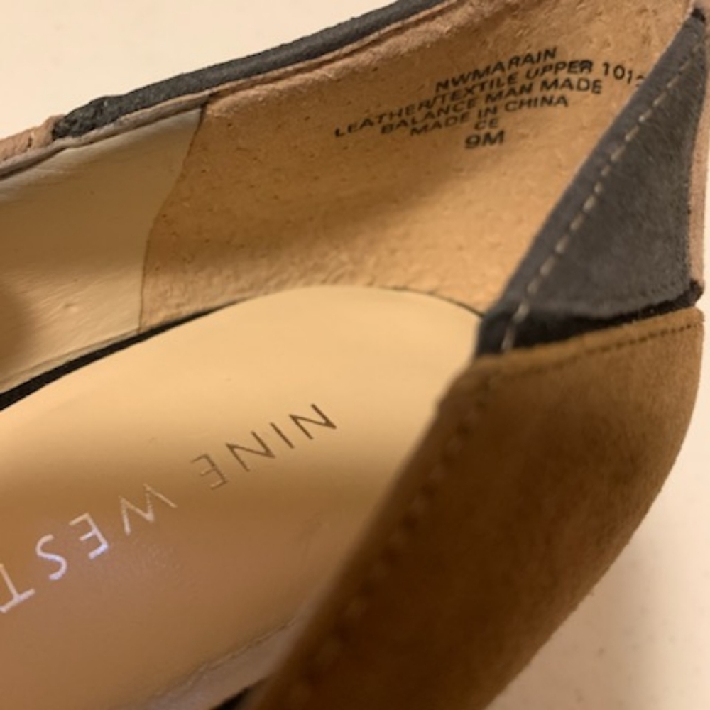 Patchwork Suede Pump-9 - image 7